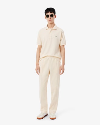 Pantaloni della tuta in piqu&eacute; con bordo