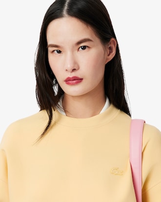 Felpa oversize in cotone