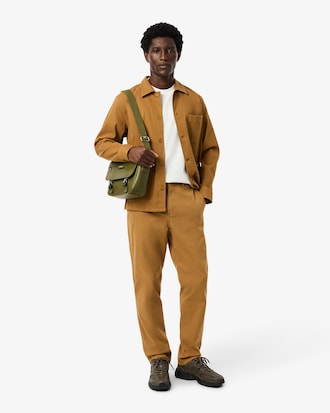 Pantaloni chino regular fit in cotone