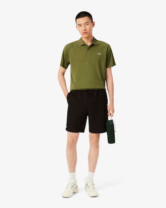 Shorts da tennis in taffetà a rombi leggero