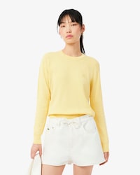 Maglione girocollo in maglia 3D