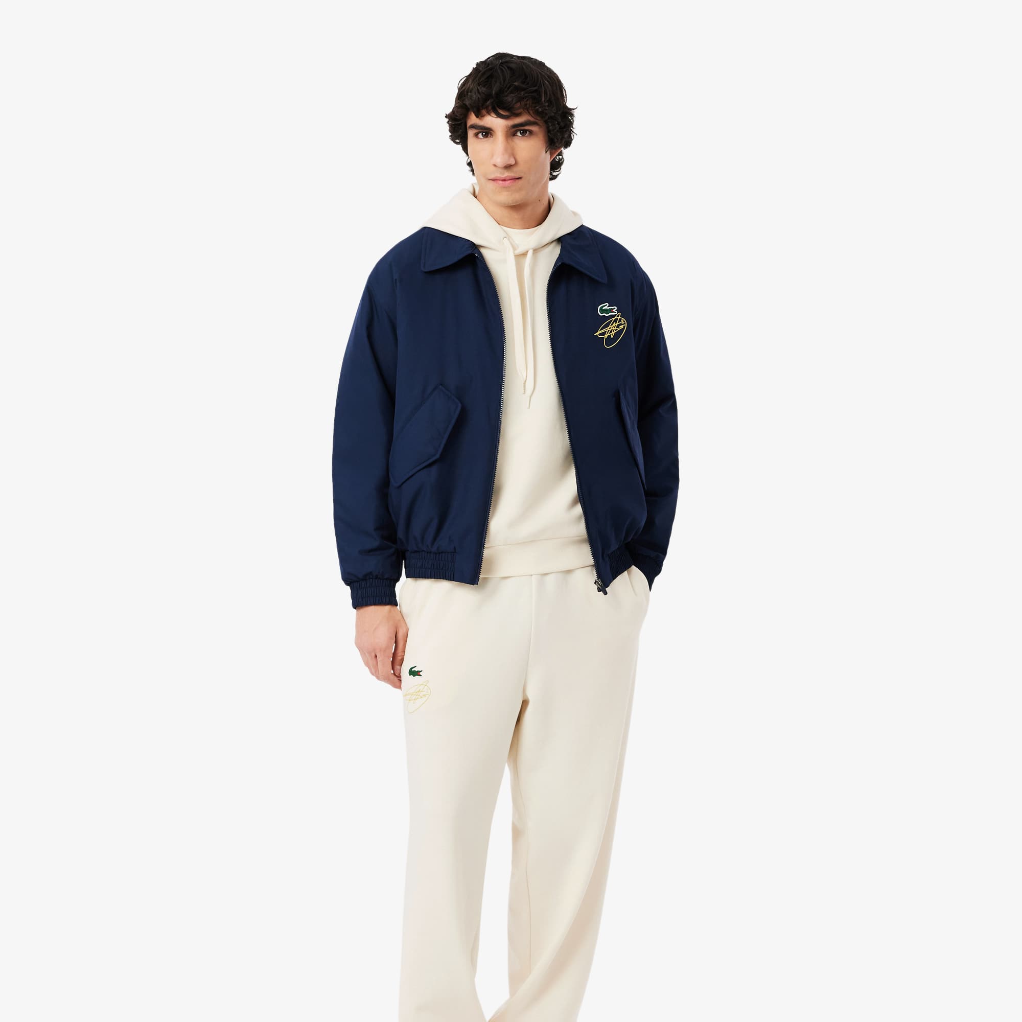 Felpa con cappuccio Lacoste Tennis x Novak Djokovic - Felpe da