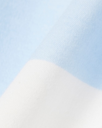 Tutina neonato in interlock a righe