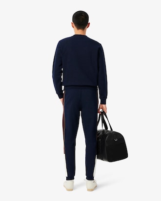 Pantaloni della tuta felpati con gamba affusolata