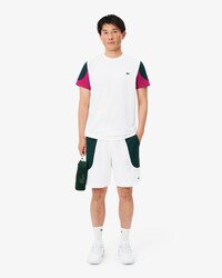 Shorts sportivi idrorepellenti colorblock
