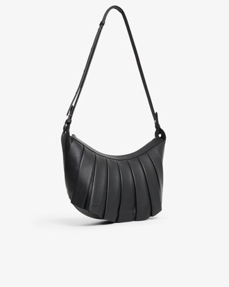 Borsa hobo media in pelle Lenglen