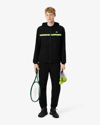 Tuta da tennis con logo a righe