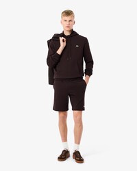 Shorts in tessuto felpato regular fit