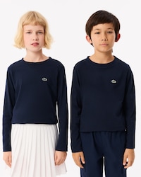 T-shirt in cotone a maniche lunghe