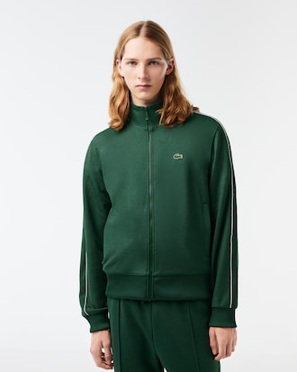 Giacca della tuta con zip in piqué Paris