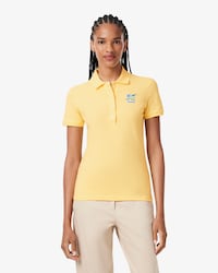 Polo slim fit elasticizzata Club Med Edition