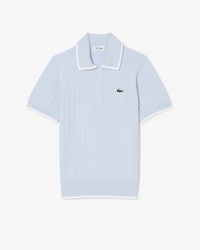 Maglione da golf con colletto a polo a maniche corte