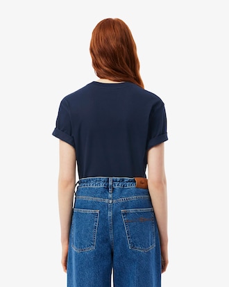 T-shirt in morbido cotone relaxed fit