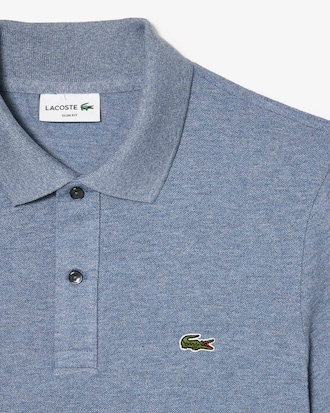 Polo slim fit in piqué L.12.12