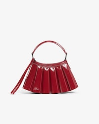 Borsa Lenglen mini in pelle verniciata Runway