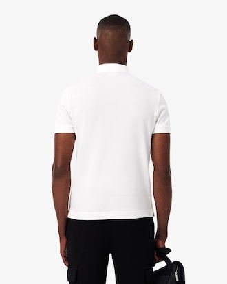 Polo regular fit in piqu&eacute; elasticizzato Paris