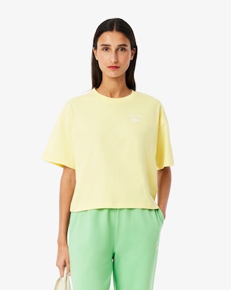 T-shirt in cotone con logo