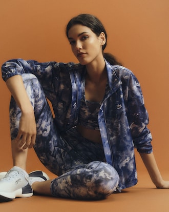 Leggings sportivi elasticizzati stampati ultra dry