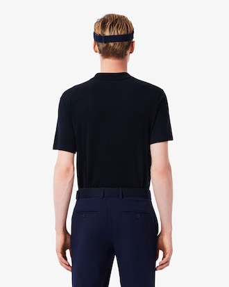 Maglione da golf con colletto a polo a maniche corte