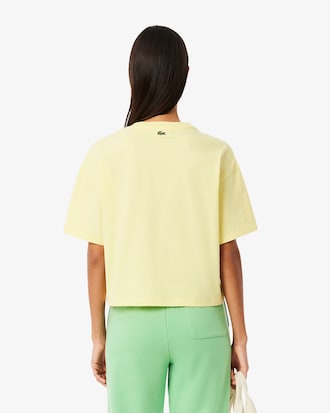 T-shirt in cotone con logo