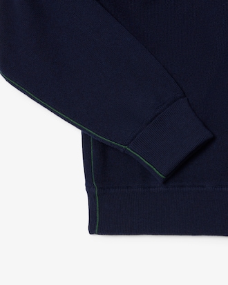 Maglione girocollo in cotone relaxed fit