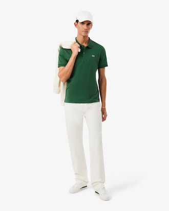 Polo regular fit in cotone Pima