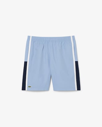 Shorts da tennis leggeri con righe colorblock