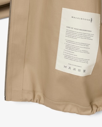 Giacca in cotone impermeabile Lacoste x Mackintosh