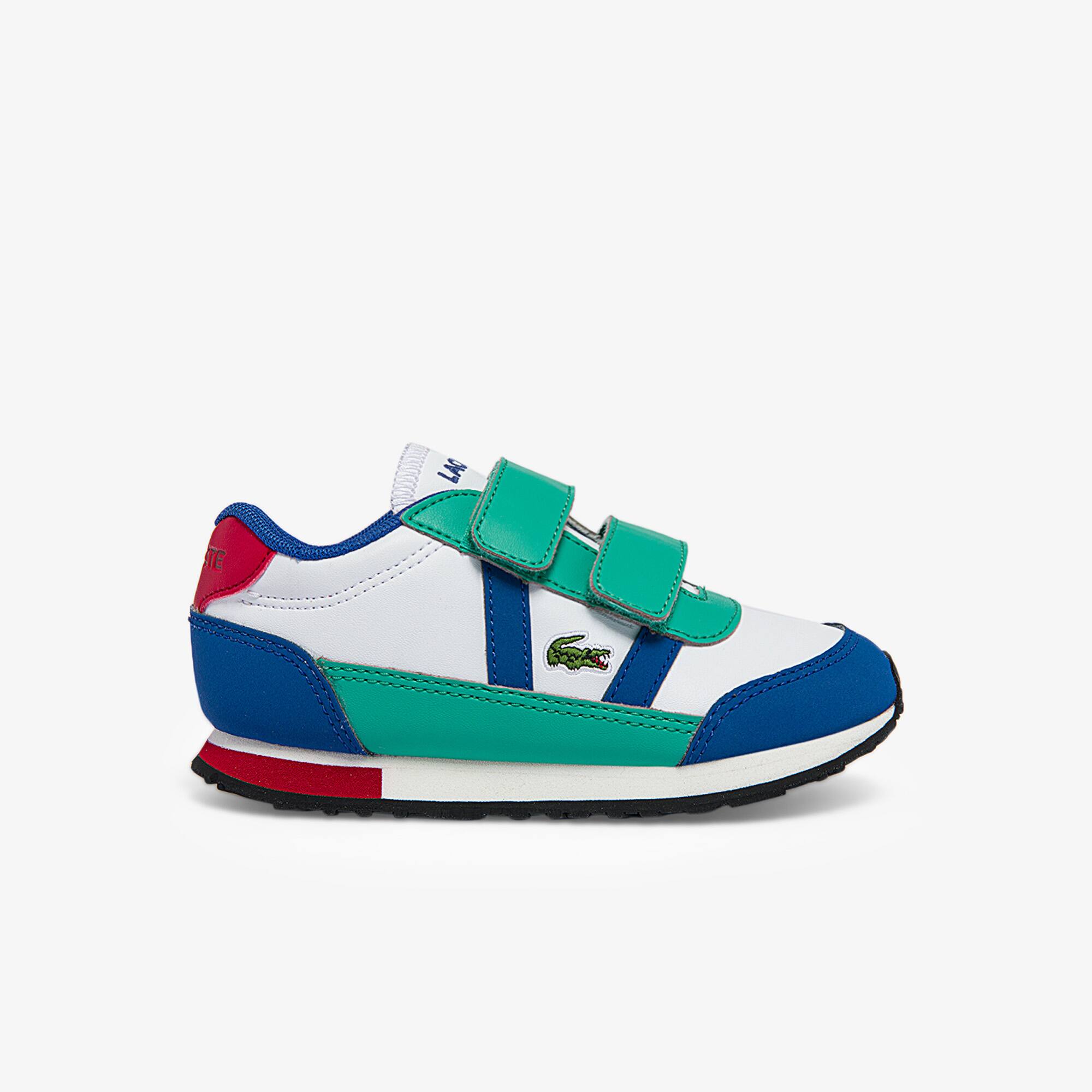 Sneakers da neonato in materiale sintetico con dettagli colorati Partner -  Lista Completa Bambino - Novita 2022 | Lacoste