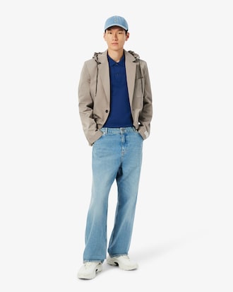 Polo slim fit in piqué L.12.12