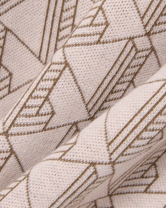 Abito con monogramma jacquard