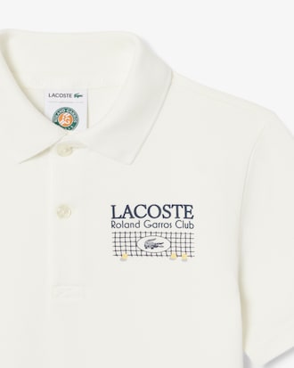 Polo in Petit Piqu&eacute; Roland-Garros Edition