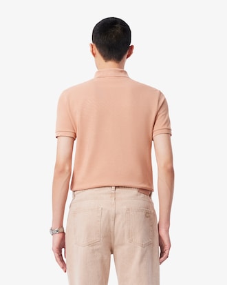 Polo slim fit in piqué L.12.12