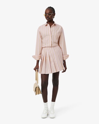 Camicia oversize in popeline di cotone