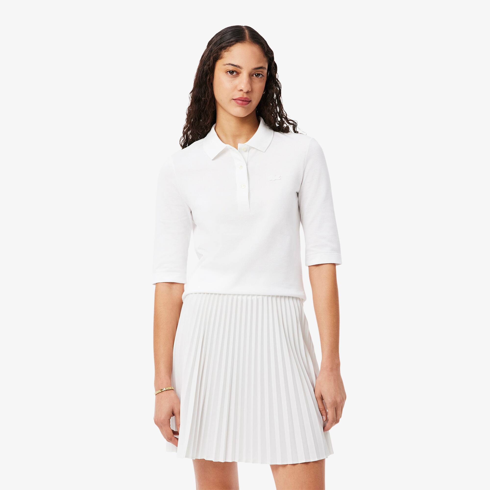 Polo da donna dal taglio classico in morbido cotone Lacoste slim fit -  Maniche Corte - Novita 2022 | Lacoste