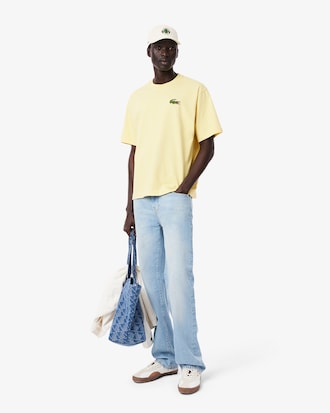 Cappellino da baseball regolabile in twill