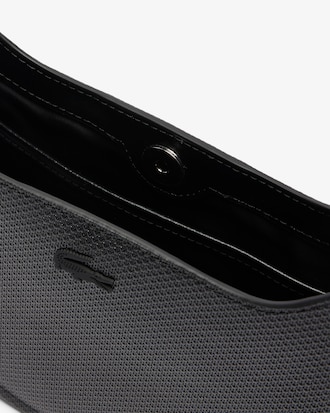 Borsa a mezzaluna in pelle Chantaco