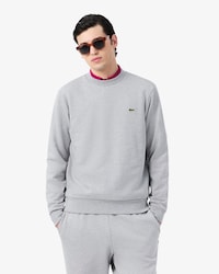 Felpa in tessuto felpato classic fit