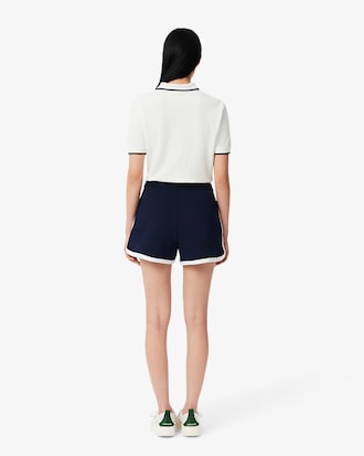 Shorts da tennis in piqu&eacute; elasticizzato Heritage