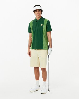 Polo da golf in Piqu&eacute; relaxed fit