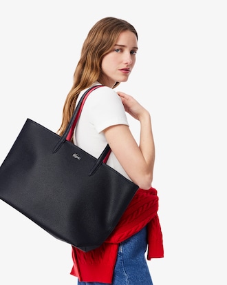 Borsa tote con zip Anna