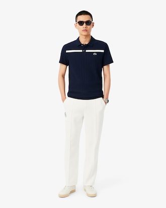 Polo da tennis Ultra Dry con badge Accent Heritage