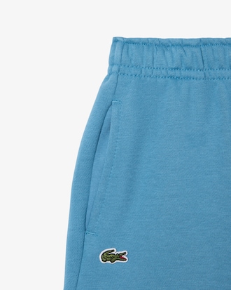 Shorts in cotone grafico felpato