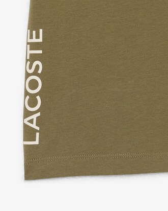 T-shirt in jersey di cotone color block