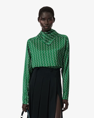 Camicia stampata oversize Runway