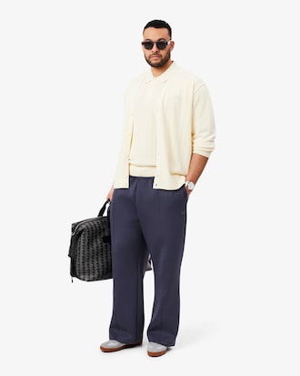 Joggers loose fit ricamati
