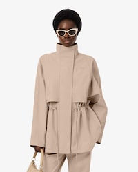 Parka midi oversize impermeabile