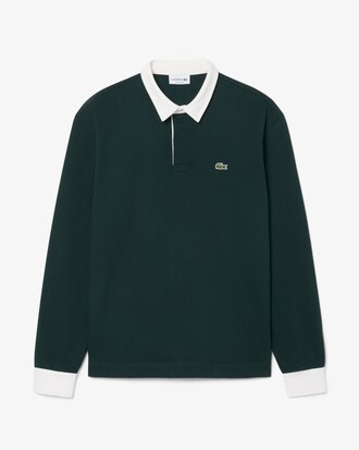Relaxed Fit Jersey Rugby Polo Shirt