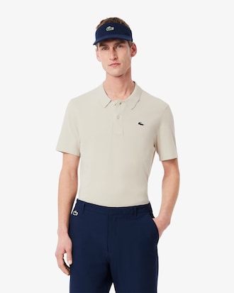 Maglione da golf con colletto a polo a maniche corte
