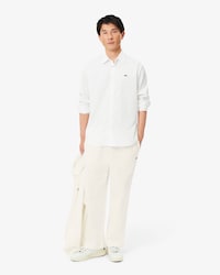 Pantaloni della tuta relaxed fit in tessuto felpato